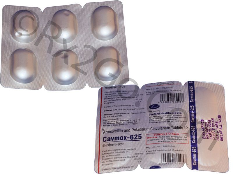 Amoxicillin Potassium Clavulanate